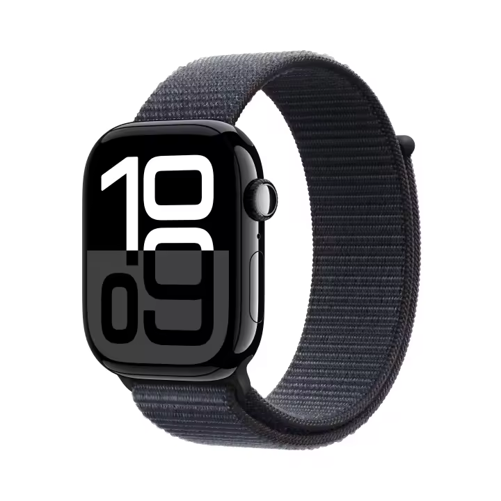 Apple Watch Series 10 OLED 46MM Digital 416 x 496 Píxeles Pantalla Táctil 4G Negro WiFi GPS (Satélite) - 1