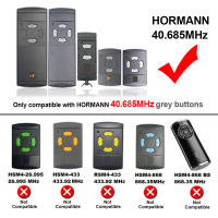 Control Remoto De Repuesto Para Puertas HORMANN HS4 / HS2 / HSM2 / HSM4 / HSE2 / HSE4 40 Botones Gris 40.685 MHz Código Fijo - details 10
