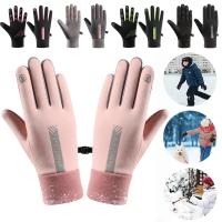 Guantes De Invierno Para Mujer Resistentes Al Viento Impermeables Térmicos Con Resistencia Al Frío Para Ciclismo Bicicleta Correr Esquí Deportes Al Aire Libre - details 10