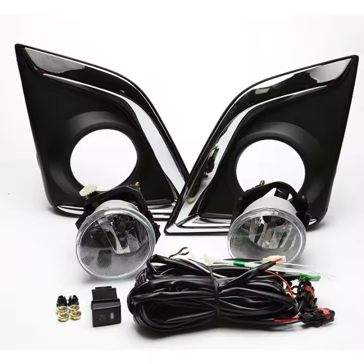 Lámpara De Niebla Asamblea Para Isuzu D-MAX CV-CROSS HI-LANDER 4 2016-2019 Luz De Conducción Con Alimentación yInterruptor Accesorios Negro ABS+LED 12V 3400LM - 1
