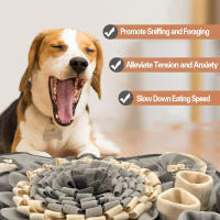 Nueva Alfombra Para Perros De Entrenamiento Sensorial Juguete Interactivo Para Divertir Y Educar Al Perro Tamaño 64X43CM Color Amarillo - details 11
