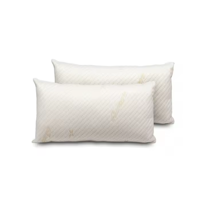 MESEFOR Pack 2 Almohadas Visco Cashmere 70cm - Soporte Firme para Cervicales - 1