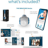 Entrenador De Respiro Natural Para Terapia Respiratoria Sin Medicación Mejora La Respiración Con App De Entrenamiento Móvil Guía Para Pulmones Fuertes Y Respiración Eficiente - details 7