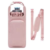La nueva bolsa aislante para botellas de agua con juego de Vaso de Hielo se puede elevar en diagonal para Viajes al Aire Libre. - details 1