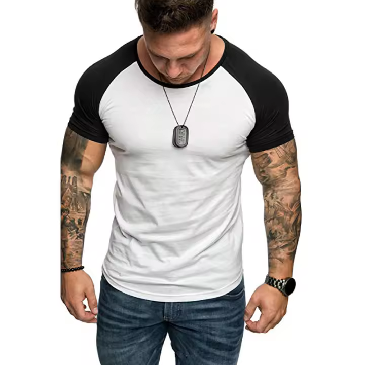 Camiseta De Gimnasio Para Hombre Secado Rápido Camiseta De Correr Compresión Deporte Manga Corta Verano Camiseta De Hombre - 1