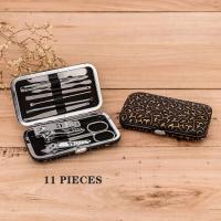 Set De Tijeras De Uñas Creativas Con Cara Feliz Herramienta De Manicura Y Peluquería De Uñas De Acero Carbono Conjunto De 11 Piezas - details 2