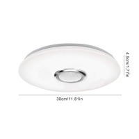 Lámpara Techo Inteligente RGB Moderna Bluetooth Compatible Iluminación Para Decoración Del Hogar Y Habitación De Niños Control Remoto Dimmable Zona Superficial LED 220V - details 8