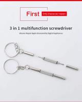 Destornillador Multifuncional Portátil Para Gafas Y Reloj Con Propósito Tríptico Herramienta De Reparación Para Móvil Material De Titanio Acero - details 1