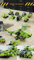 Bloques De Construcción Helicóptero Mi 28 Armas 28 Deformación Ciudad Engineering Vehículo Juguetes Para Niños Regalos De Vacaciones - details 4