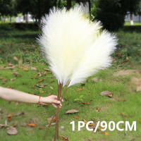 1Pcs Decoración De Pampas Falsa Pluma De Grama Artificial Phragmites Australis Decoraciones De Vaso Plantas Falsas De Juncos Eterna Flor Silken Para Adornos Del Hogar - details 8