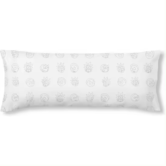 BL BELUM   Funda de almohada 100% algodón Rick and Morty  cm, funda de almohada suave - 1