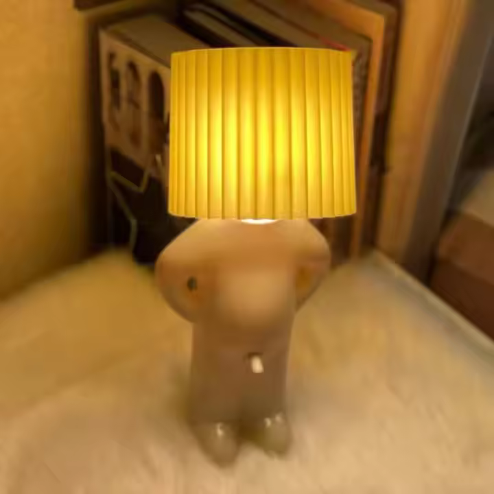 Lámpara De Mesa Creativa Y Divertida Para Niños Con LED Luces De Lectura Para Dormitorio Luz Nocturna Decorativa Para El Borde De La Cama Regalo Para Niños - 1