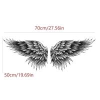 Tatuajes Temporales Grandes Para Hombres Ángeles Super Grandes Impermeables Adhesivos De Arte Corporal Para Espalda Y Pecho 2PCS - details 2