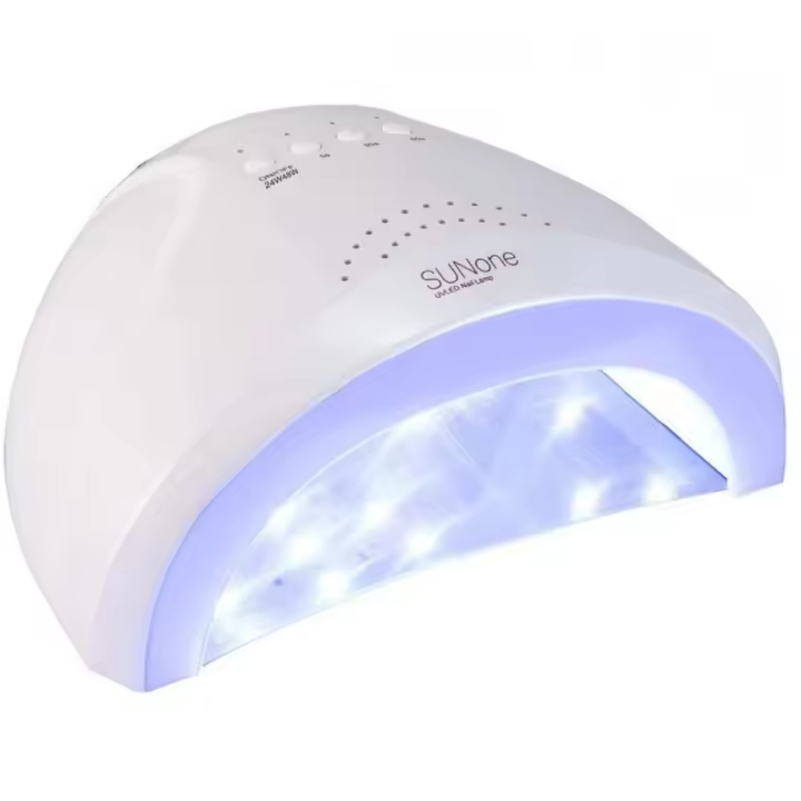 Mediawavestore Lámpara para Uñas 30 LED UV 48W con Temporizador y Secado Rápido - 1