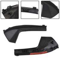 Panel Decorativo De Hoja Para Nissan Tiida 05-10 Placa Guía De Bordado Inferior Del Parabrisas Material TPE Color Negro - details 0