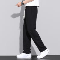 Pantalones Casuales Para Hombre Gris Caqui Veraniegos Rectos Y Anchos Deportivos De Baloncesto Con Bolsillos Cintura Media Peso Ligero - details 3