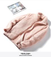 Nueva Estilo Otoño Invierno Chaqueta De Coral Polar Para Mujer Cierre De Cremallera Exterior De Poliéster Suave Y Cálida Ropa Casual - details 21