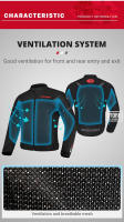 Chaqueta De Motocicleta Para Verano Transpirable Para Ciclismo Off-Road Comodidad En Ruta Protección Ropa Deportiva Unisex - details 2