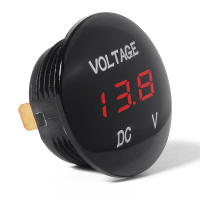 Voltímetro Digital Universal Impermeable Allsome Para Motocicleta Auto Camión Medidor De Voltaje LED DC 12V-24V 1 Pieza - details 3