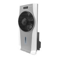 FABRILAMP Ventilador nebulizador De Pie Efeso Bl/gris/negro 3vel 90w 5asp Humidifi.2,5l 79x39,5x25cm Remot,temp,4ruedas Mando a distancia INCLUIDO y TEMPORIZADOR  hasta 9 horas. calidad de confianza - details 0