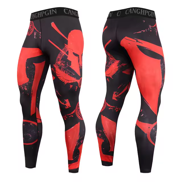 Pantalones De Rendija Para Correr Para Hombre Deporte Fitness Entrenamiento De Gimnasio Quick Dry Talla Verdadera Estilo De Verano Y Otoño - 1