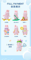 Nueva Caja Sorpresa De Conejo Liuliu Serie De Salidas De Conejo Ornamento Juguete Regalo Figura De Acción De Anime Para Niñas Bolsa Sorpresa Hecha a Mano - details 2