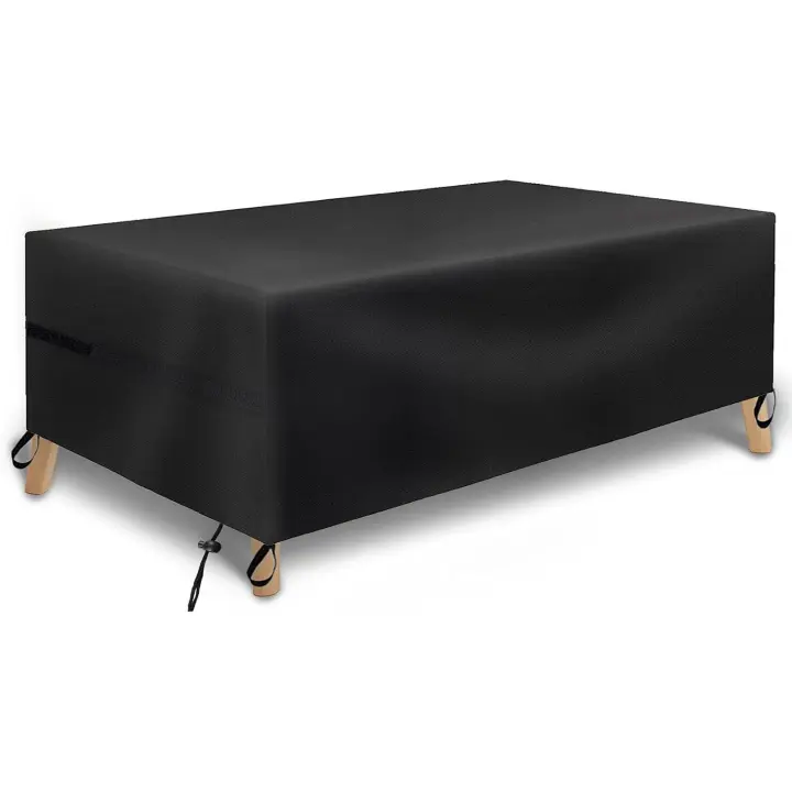 Cubierta de Patio, Impermeable, Resistente al Viento, Lona para Muebles Rectangulares (213 132 x 74 cm) - 1