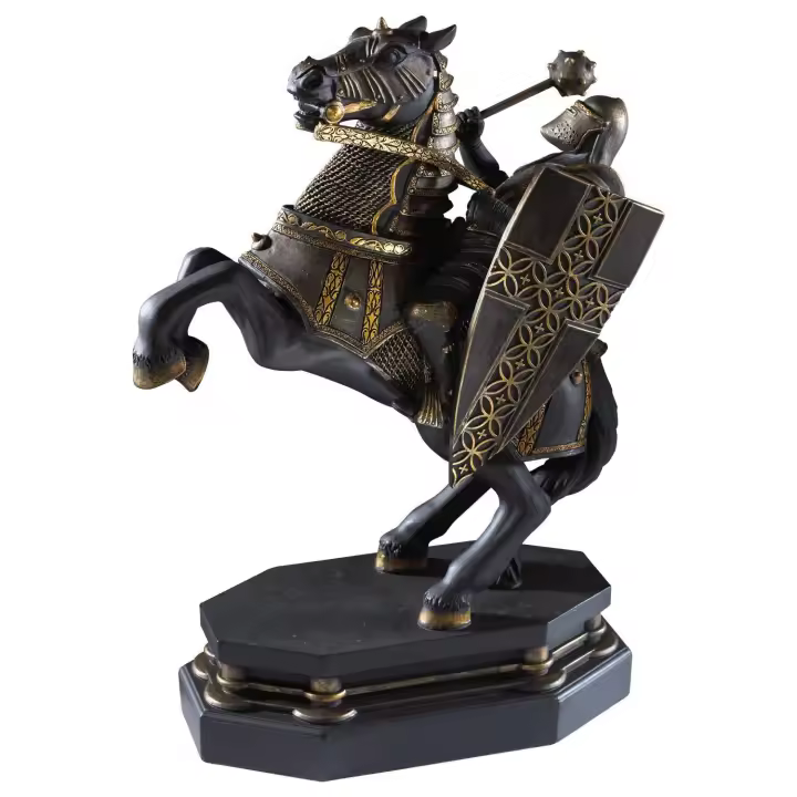 Figura Sujetalibro Poliresina Noble Collection Figura Ajedrez 24cm - 1