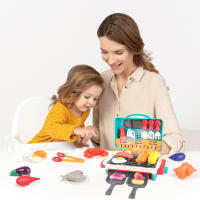 Juego De Barbacoa Para Niños Con Spray Luz Y Sonido Juguete De Cocina Pretendida Educativo Regalos De Navidad Para Niños De 3 a 12 Años - details 0