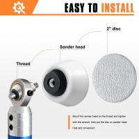 Bolívar Ajustable De 2 Pulgadas Para Trabajos De Madera Herramienta Rotativa Para Moldear Y Pulir Discos De Arena Metal Y Herramientas De Jardín - details 3