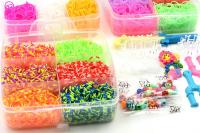Set De Cajas De Corazones Para Hacer Pulseras Con Banda De Goma Elástica DIY Juguetes Artísticos Para Niños Cinta De Silicona Artesanía Infantil - details 6