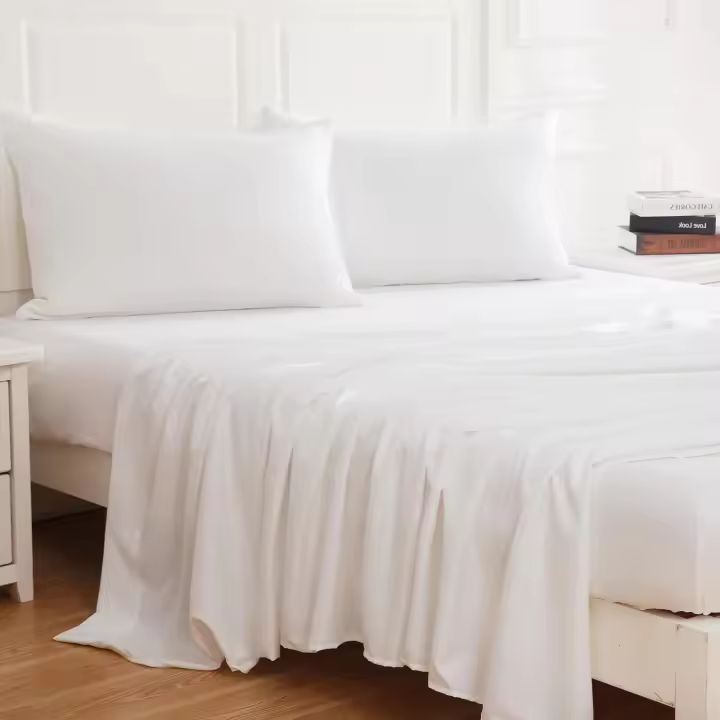 Juego de sábanas King, sábanas ultra suaves para Cama King, 1800 series, sábanas refrescantes de lujo, microfiber, transpirables, sin Arrugas, tamaño King, color Negro, 4 piezas - 1