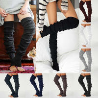 Medias Largas De Invierno Para Mujer Estilo Gótico Anime Lolita Cosplay Accesorios De Tejido Knitted Protección Calor Hasta La Rodilla - details 0
