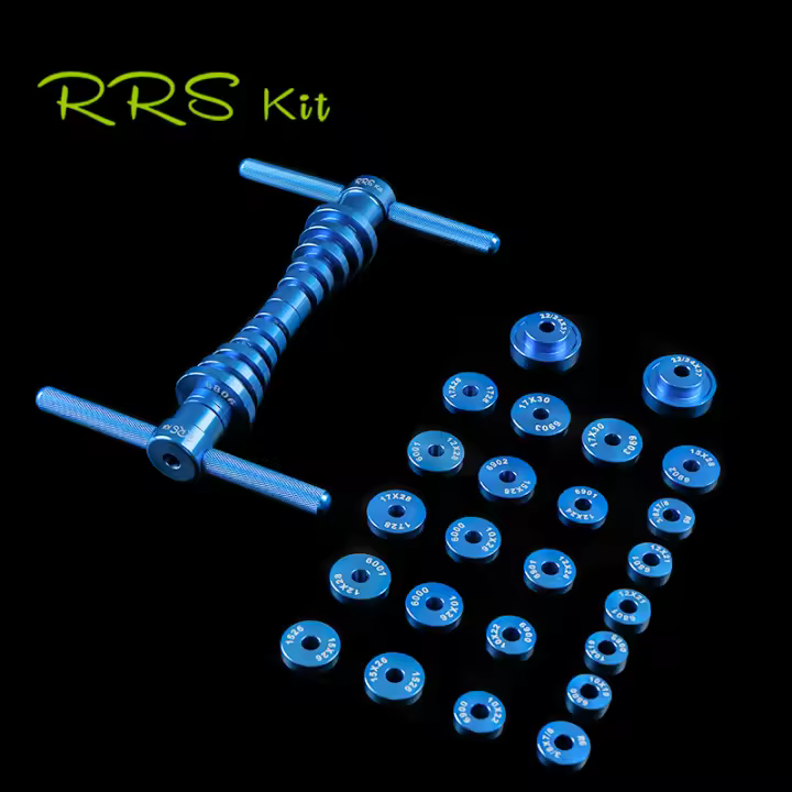 Rrskit Bicycle Wheels/Hub Bearing Installation Press Set Bike Soft Tail Frame Turning Point Bearing Removal Installation Tool - 1