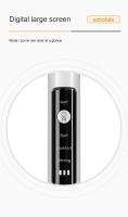 Escáner Dental Eléctrico Ultrasonido Smart Device De Belleza Dental Para El Hogar Limpieza De Dientes Con Agua Flosser Y Eliminación De Calcio - details 1