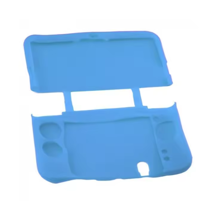 IMATICA LOS PALACIOS Funda de Silicona para Nintendo New 3DS Azul Claro - Protección Suave y Duradera - 1