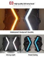 Luces LED DRL Para Toyota RAV4 2019-2022 Faros Antiniebla Luz Diurna Cubierta De Grille Marco De Señalización Angel Eyes Material ABS+LED Potencia 8W Voltaje 12V - details 6