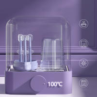Set De 3 Cepillos Para Mascotas Silicón Azul Y Morado Para Perros Y Gatos Cuidado De Los Dientes Elimina El Aliento Malo Y La Tartaricia Suministros Para Mascotas - details 2