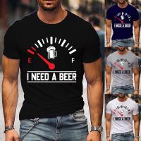 Camiseta De Hombre Con Estampado Divertido De Beer Casual Corta Estilo Gráfico Moda Primavera Verano Otoño Invierno - details 5