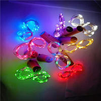 6pcs Luz LED Para Botella De Vino Con Pilas Incluidas Decoración Navideña De Guirnalda De Luces Faeiras Para Bar Boda Fiesta De Navidad - details 9
