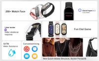 Xiaomi Smart Band 10 Pantalla AMOLED 1.72", Monitorización Salud/Sueño, 150+ Modos Deportivos, 5ATM, Carga Rápida, HyperOS - details 1