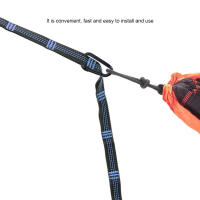 Correa De Mosquitera De Alta Capacidad 2/1PCS Resistencia Al Rompimiento De Poliéster Con Anillo Y Hebilla Accesorios De Camping - details 5