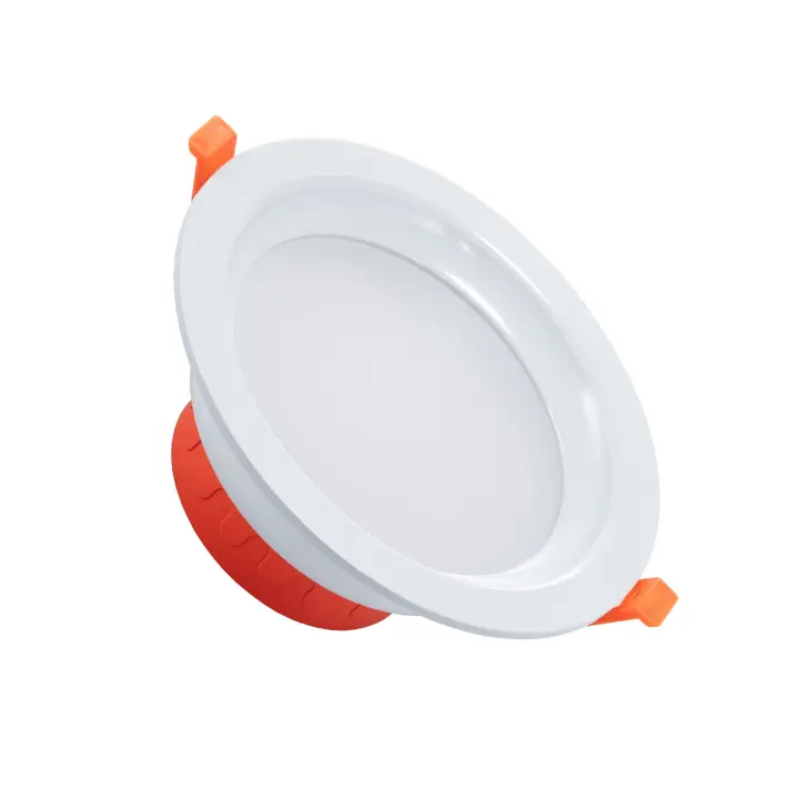 Ledkia Downlight LED 12W Circular LUX CRI90 Corte Ø 125 mm IP44 No Flicker 2700K Blanco Cálido - 1