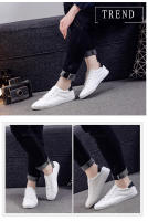 Zapatos De Moda Para Hombre Planos Primavera Verano Casual Comodidad Transpirable Ligero Suela De Goma Estilo Calle Blanco - details 6