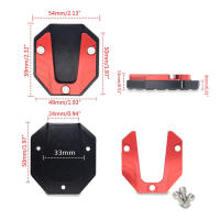 Extensor De Pies Para Motos Y Scooters Base Ampliada Antideslizante Placa De Soporte Metálica Universal Para Bicicletas Y Motocicletas - details 7