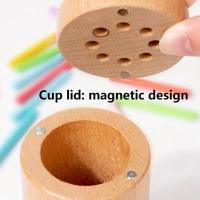 Juguetes De Desarrollo Infantil Montessori De Madera Con Colores Para Bebés Juego De Alineación Sensorial Para El Desarrollo De Los Movimientos Finos De Los Niños De 3 a 6 Años - details 2