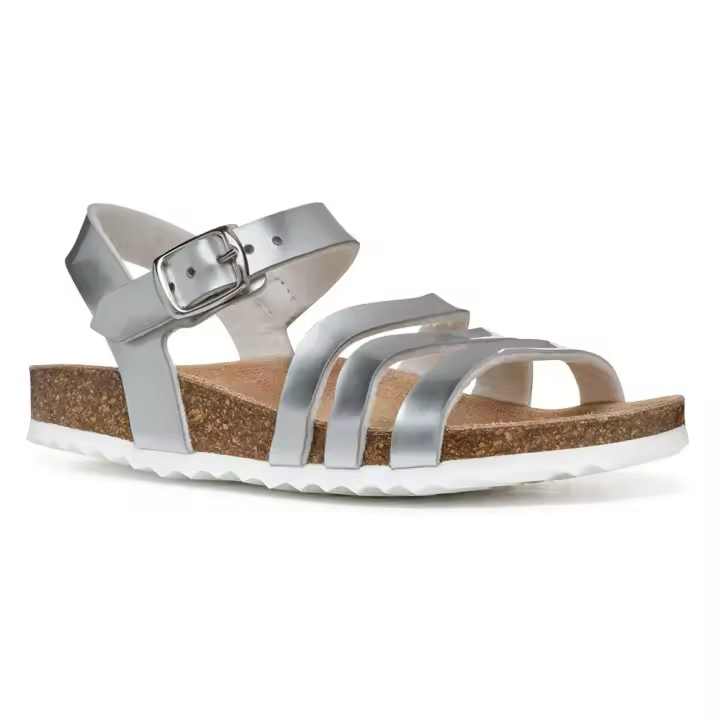 Geox Sandalias Adriel F Plateado Niña - 1