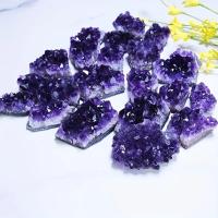 2PCS Piedra De Amatista Natural Tratamiento Energético Cristal De Hechicería Decoración Mysterious Energy Joyería Encantada - details 5