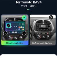 Junsun X8 11.5“ 2K 2000*1200 QLED CarPlay inalámbrico Android Auto radio para  Toyota RAV4 4 2001 2002 2003 2004 2005 2006 2007 2008 2009 2010 2011 2012 2013 2014 2015  de coche  autoradio multimedia - details 1