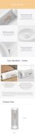 Mini Deshumidificador Deerma Dem-cs10m Absorción De Humedad Secadora Doméstica Ciclo De Deshumidificación Control Remoto Smart - details 11